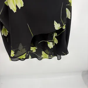 Studio I Y2K Whimsigoth Floral Maxi Dress Sz 10 Chiffon Layered Grunge Romantic thumbnail 4
