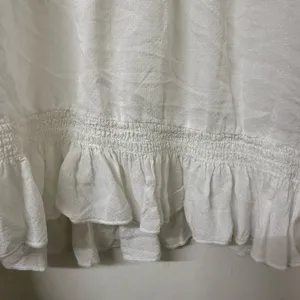 Kimchi Blue White Ruffled Blouse thumbnail 3
