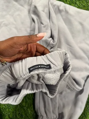 Brandy Melville New York NY Light Blue Sweatpants Joggers Women’s OS thumbnail 3