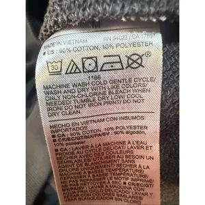 Old Navy SoComfy Oversized Logo Half-Zip Sweatshirt Gray Sz M NWT thumbnail 4
