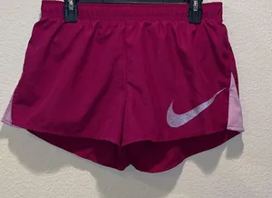 Purple Nike Dri-Fit Shorts thumbnail 1
