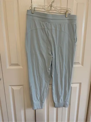 Lululemon Ready to Rulu High-Rise Cropped Jogger Powder Blue Size 12 thumbnail 6