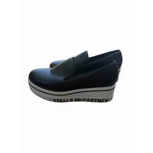 Stella McCartney Black Chunky Platform Loafers Sneaker Wedge Logo Slide 37 $525 thumbnail 5