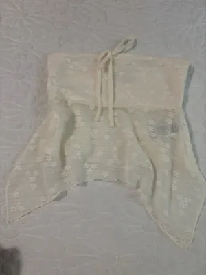 Edikted White Lace Top thumbnail 1