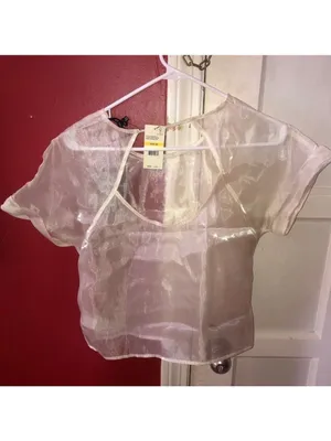 KIIND OF 𝅺Womens Borderline Open Back Crop Top thumbnail 4