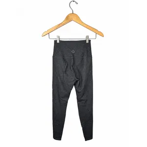Beyond Yoga Spacedye High Waist Long Leggings M Charcoal Gray Made USA 28" thumbnail 3