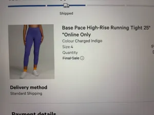 Lululemon Base Pace Leggings 25" thumbnail 4