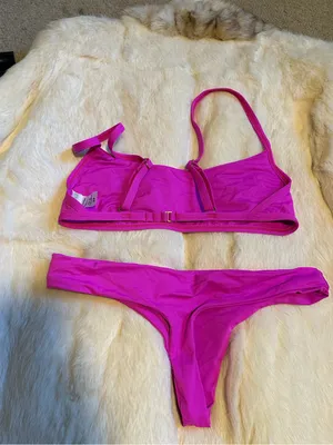 NWOT L*Space Gemma bikini set fuschia small thumbnail 4