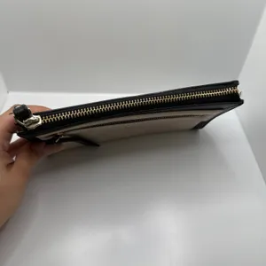 KATE SPADE New York Black and Cream / Taupe Wallet Wristlet thumbnail 4