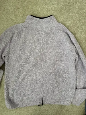 Purple Sherpa Quarter Zip Size M thumbnail 3