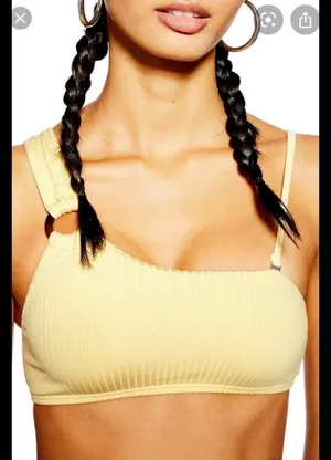 Topshop Brand New  Bikini Set Yellow Set thumbnail 2