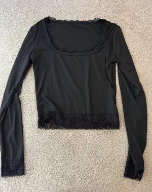 Black Lace Top thumbnail 1