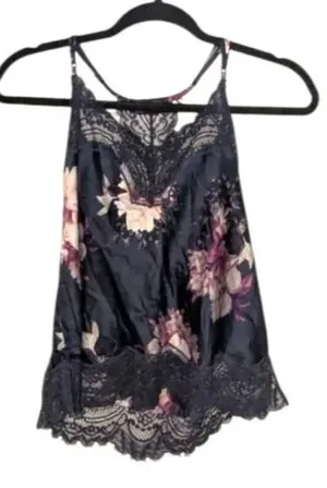 INC International Concepts Floral Lace Camisole, Size X-Small thumbnail 1