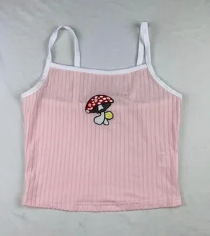 NEW Mushroom tank top Pink thumbnail 1