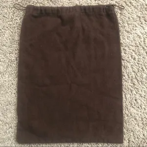 Small brown Anyi Lu dust bag thumbnail 3
