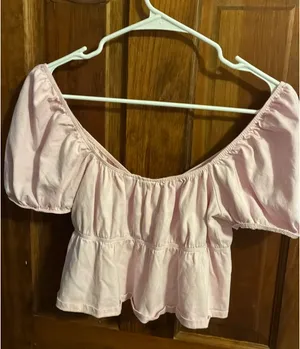 Aritzia Sunday Best Pink Tie Top thumbnail 3