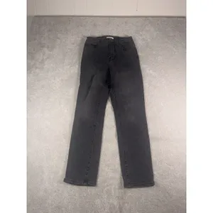 Good American Jeans Womens Good Classic Black 4/27 Denim thumbnail 2
