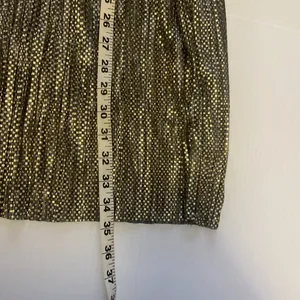 Anthropologie X Sabina Musayev Dress‎ Size M Eugine Gold Gray Accordian Tie Date thumbnail 13