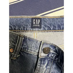 Gap Cheeky Straight Patchwork Jeans Womens 8/29 Blue‎ High Rise Colorblock Denim thumbnail 8