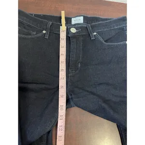 Hudson Jeans Womens 27 Blue Natalie Midrise Bootcut Crop Raw Hem Capsule Casual thumbnail 5