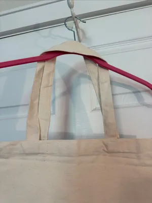 Handcrafted Canvas Tote Bag with "Heal Them With Kindness" Print thumbnail 4