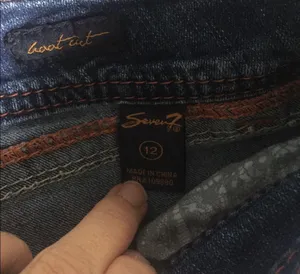 Seven7 Seven for all man kind bootcut jeans thumbnail 4