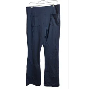 Halara Flex High Waisted Back Side Pocket Slight Flare Work Pants Dress Blues XL thumbnail 8