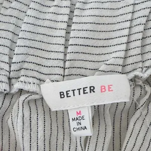 Better Be White Striped Halter Mini Dress thumbnail 4
