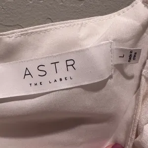 ASTR the Label White Puff Sleeve‎ Linen Mini Dress Large Graduation Milkmaid thumbnail 5