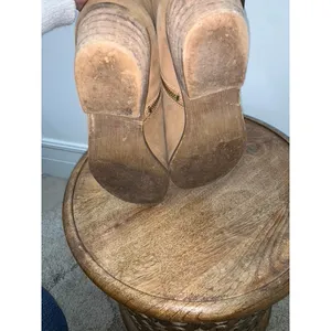 Splendid Women's Brown Ankle Booties‎ Low Block Heel Side Zipper Casual Size 10 thumbnail 5