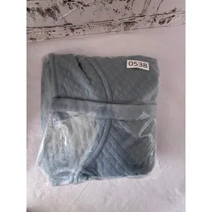 KUHL Quinn Quilted Pullover Light‎ Blue Snap Neck Sweater Womens XL 108846 thumbnail 9