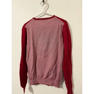 Moschino Sweater Women's Size XL Red Crewneck Pullover Jumper Luxe Designer Top thumbnail 9