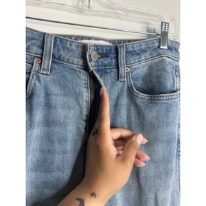 Denim‎ Forum The 90s Naomi Super Hi Stovepipe Size 30 Minimalist 7 YR Blue Taboo thumbnail 10