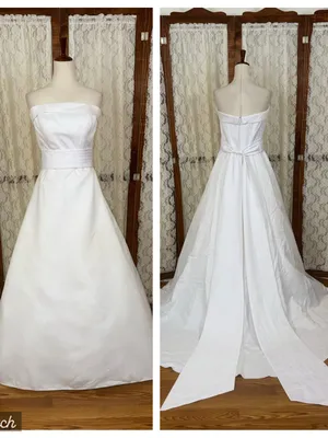 Beautiful Vintage Y2K David’s Bridal Wedding Gown thumbnail 2