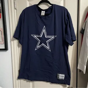 Victoria’s Secret VS PINK‎ Dallas Cowboys NFL Oversized Shirt Y2K Lounge Sleep thumbnail 2