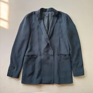Madewell Snap Button 'lycee' Drapey Blazer thumbnail 9