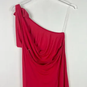 NWT Sincerely Jules One Shoulder Tie Midi Dress Sleeveless Size XL NEW thumbnail 5