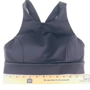 Lululemon Fast Free Bra (Nulux) Black Grape Size 6 Sports Bra thumbnail 8