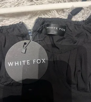 White Fox Black Cut Out Dress thumbnail 3