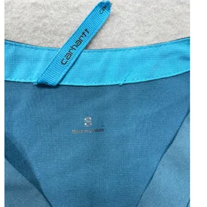 Carhartt Scrub Top V-Neck Teal Blue Medical Uniform Workwear Top Size S‎ thumbnail 7