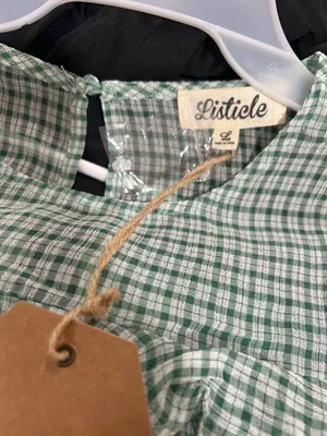Boutique Gingham Romper thumbnail 3