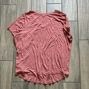 Old Navy Pink Short Sleeve Relaxed Tee thumbnail 3