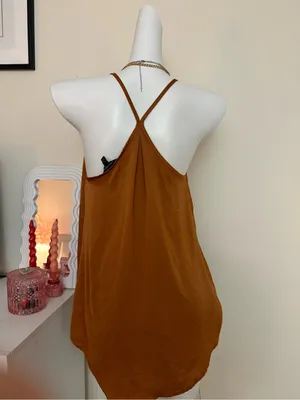 Banana Republic Burnt Orange Spaghetti Strap Camisole thumbnail 3