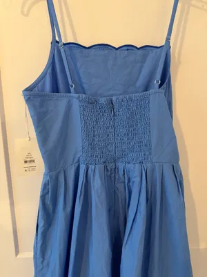 NWT Free Assembly Dress Blue Size XS thumbnail 7