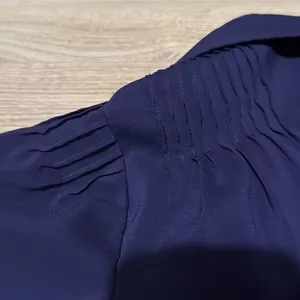 Women’s blue/purple‎ short sleeved button up size medium Blue thumbnail 7