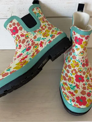 Journee Tekoa Floral Garden/Rain Boots Women’s Size 10 Multicolor NEW thumbnail 11