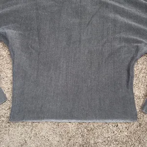 Joah Brown Sweatshirt Women One Size Black Good Dolman Sleeve Cropped Vintage thumbnail 6