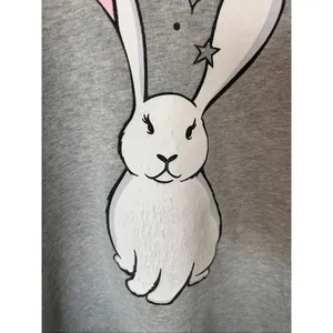 Kate Spade women’s gray bunny shirt cotton blend size xs sweatshirt thumbnail 2
