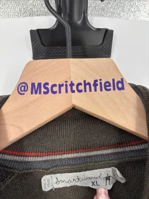 Smartwool green ribbed zip jacket xl thumbnail 3
