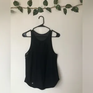 Lululemon Women’s Sculpt Tank Top with Mesh Cutout Black Size Small thumbnail 2